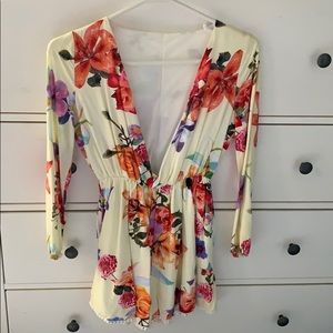 floral romper